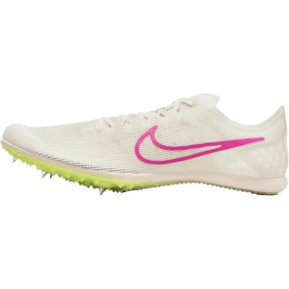 Nike Mens Zoom Mamba 6 Track Distance Spikes DR2733-101 White Size 9.5 - Picture 2 of 7
